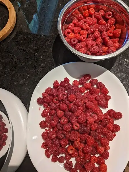 raspberries