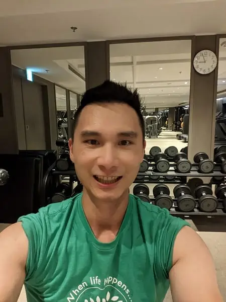 working out