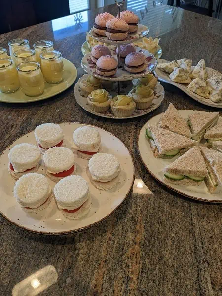 tea party treats
