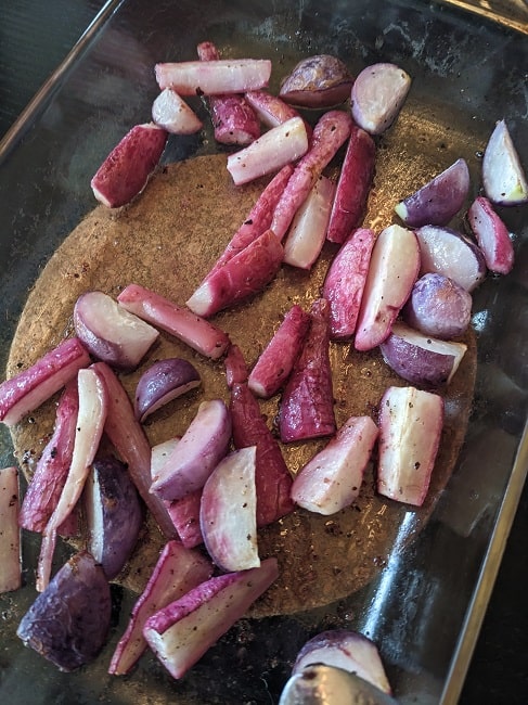 radishes