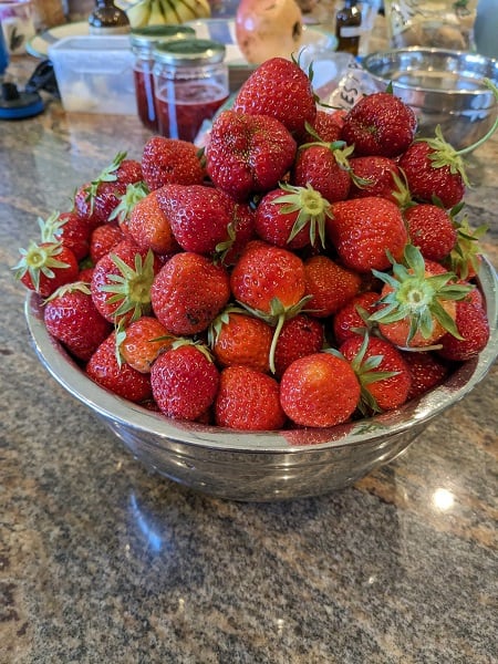 strawberries