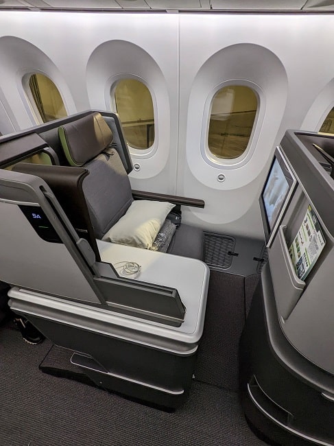 leg room business class