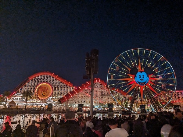 California Adventure at night