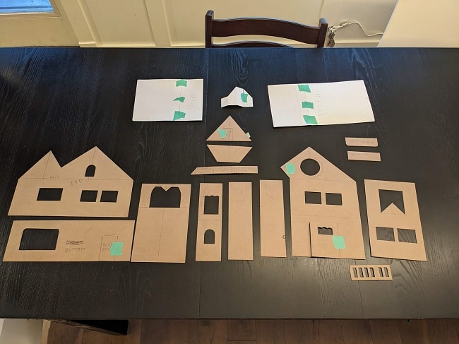 Model for the gingerbread house