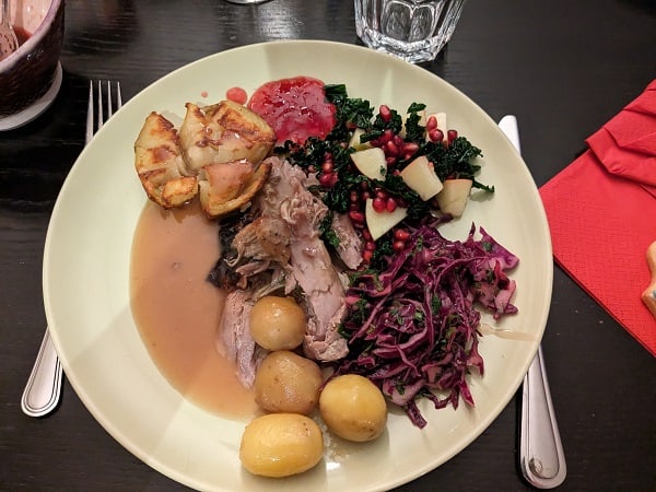Christmas dinner. YUM!