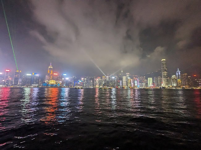 Victoria Harbour in Hong Kong