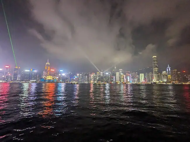 Victoria Harbour in Hong Kong