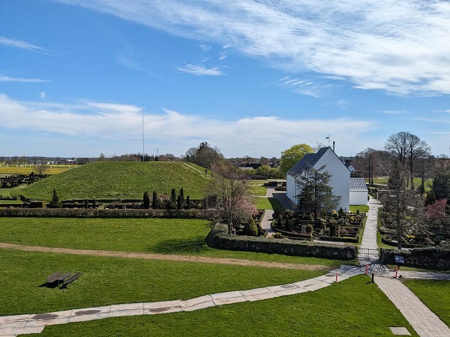 Visiting the Viking Museum in Jelling
