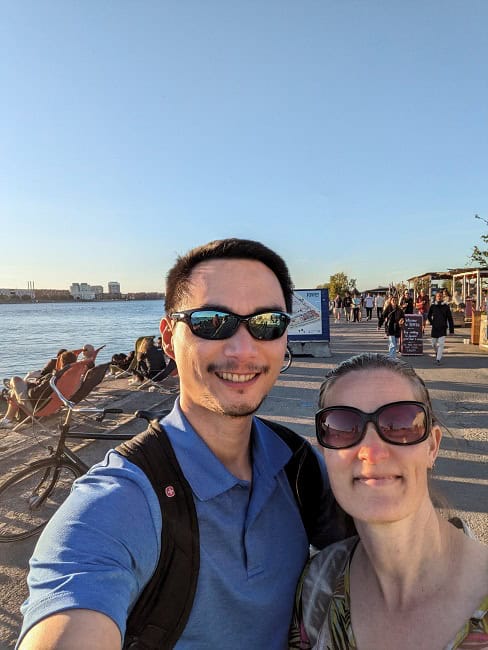 Walking around in Copenhagen