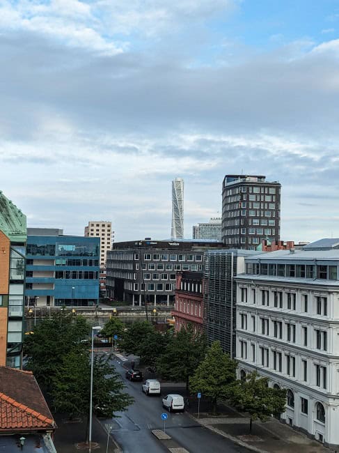 Turning Torso in Malmo Sweden