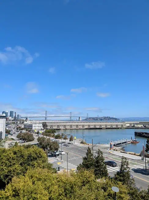 Nice view of the Oakland Bay Bridge