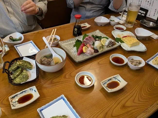 Enjoying Izakaya in Osaka