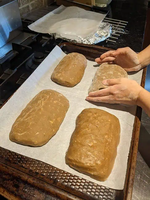 Home-made biscotti