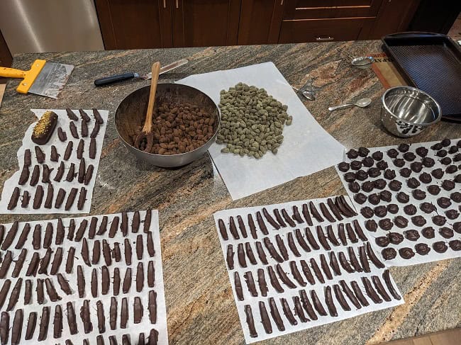 Making chocolate

