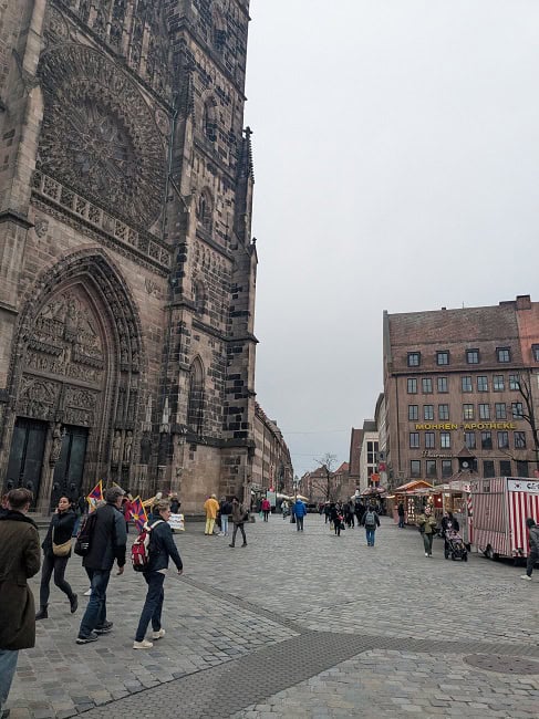 Walking around in Nuremberg