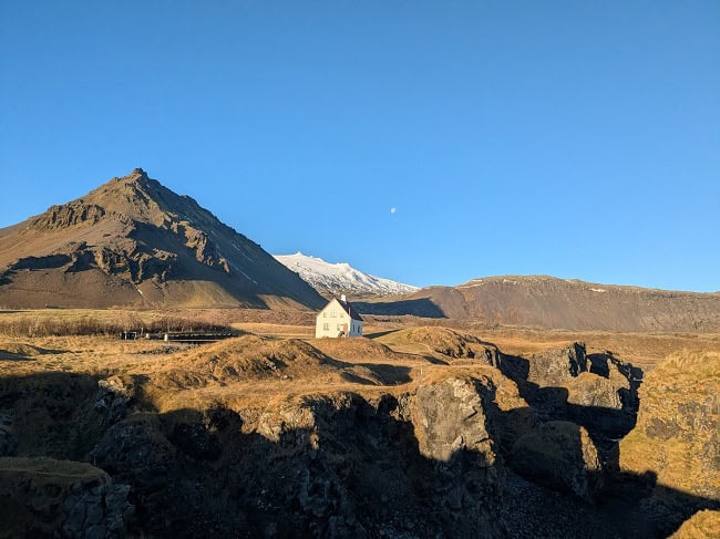 View in Arnarstapi