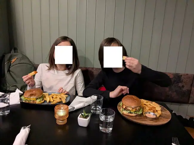 These burgers were a huge hit with both kids.