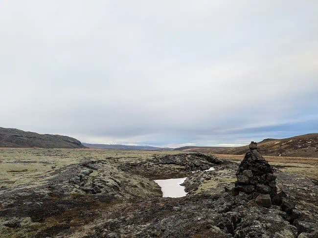 Very rugged landscape