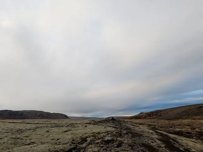 Very rugged landscape