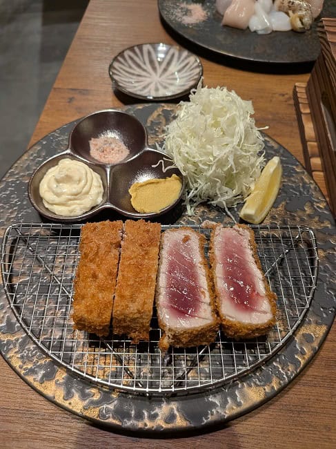 Bluefin tuna katsu